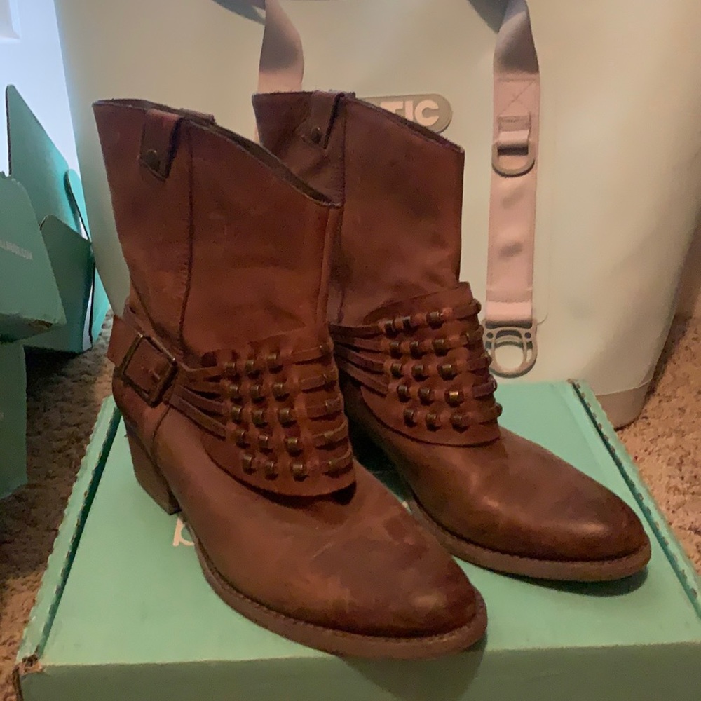 Leather Booties